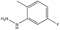 (5-fluoro-2-methylphenyl)hydrazine Struktur