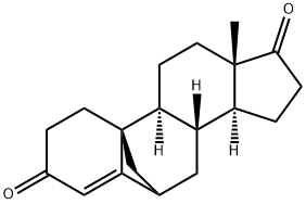 6β,19-Cycloandrost-4-ene-3,17-dione Struktur