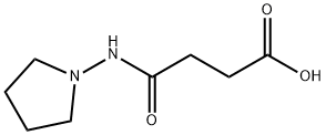 N-(Pyrrolidin-1-yl)succinamidic acid Struktur