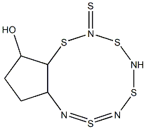 2H-Cyclopentathiazole-2-thione,hexahydro-3a-hydroxy-(8CI,9CI) Struktur