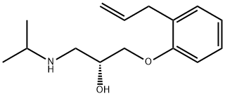 D-Alprenolol Struktur