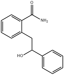 2-(β-Hydroxyphenethyl)benzamide Struktur