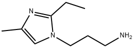 3-(2-ethyl-4-methyl-1H-imidazol-1-yl)propan-1-amine Struktur