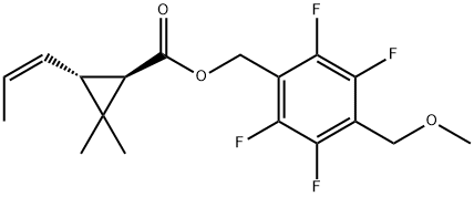 epsilon-metofluthrin Struktur