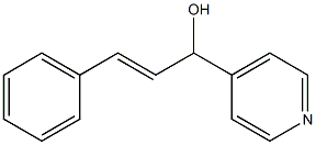 α-Styryl-4-pyridinemethanol Struktur