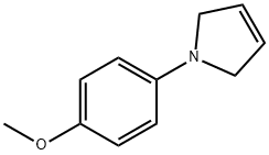 1H-Pyrrole,2,5-dihydro-1-(4-methoxyphenyl)-(9CI) Struktur