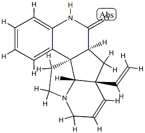 (+)-Meloscine Struktur