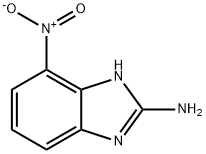 1H-Benzimidazol-2-amine,4-nitro-(9CI) Struktur