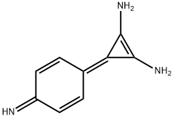 1-Cyclopropene-1,2-diamine,  3-(4-imino-2,5-cyclohexadien-1-ylidene)- Struktur