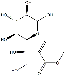 6-TULIPOSIDEB Struktur