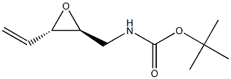 threo-Pent-1-enitol, 3,4-anhydro-1,2,5-trideoxy-5-[[(1,1- Struktur