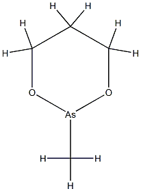 2-Methyl-1,3,2-dioxarsenane Struktur