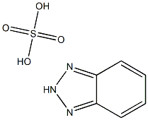 1H-Benzotriazole, sulfate (1:1) Struktur