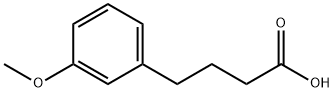 3-Methoxybenzenebutanoic acid Struktur