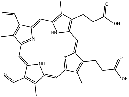 chlorocruorin Struktur