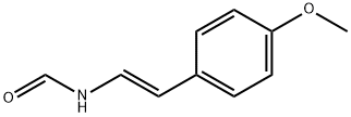 Formamide,N-(p-methoxy-tra Struktur