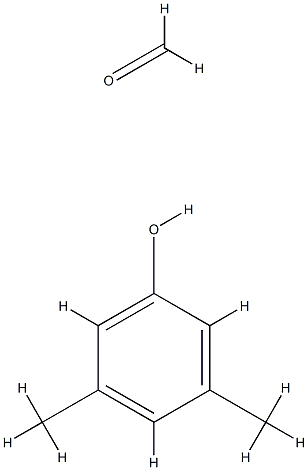 3-Cresol formaldehyde resin Struktur