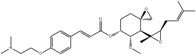 Beloranib Struktur