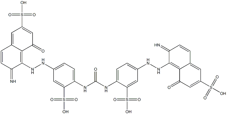 chlorazol fast pink Struktur