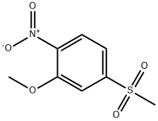 2-methoxy-4-(methylsulfonyl)-1-nitrobenzene(WX191878) Struktur