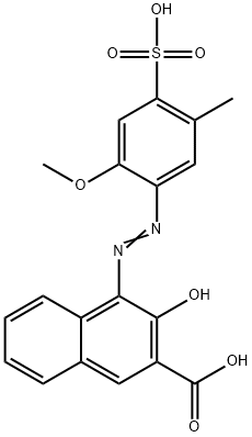 C. I. Pigment Red 56 Struktur