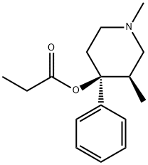 (+)-α-Prodine Struktur