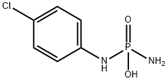 N-P-CHLOROPHENYL-DIAMIDOPHOSPHORIC ACID) Struktur