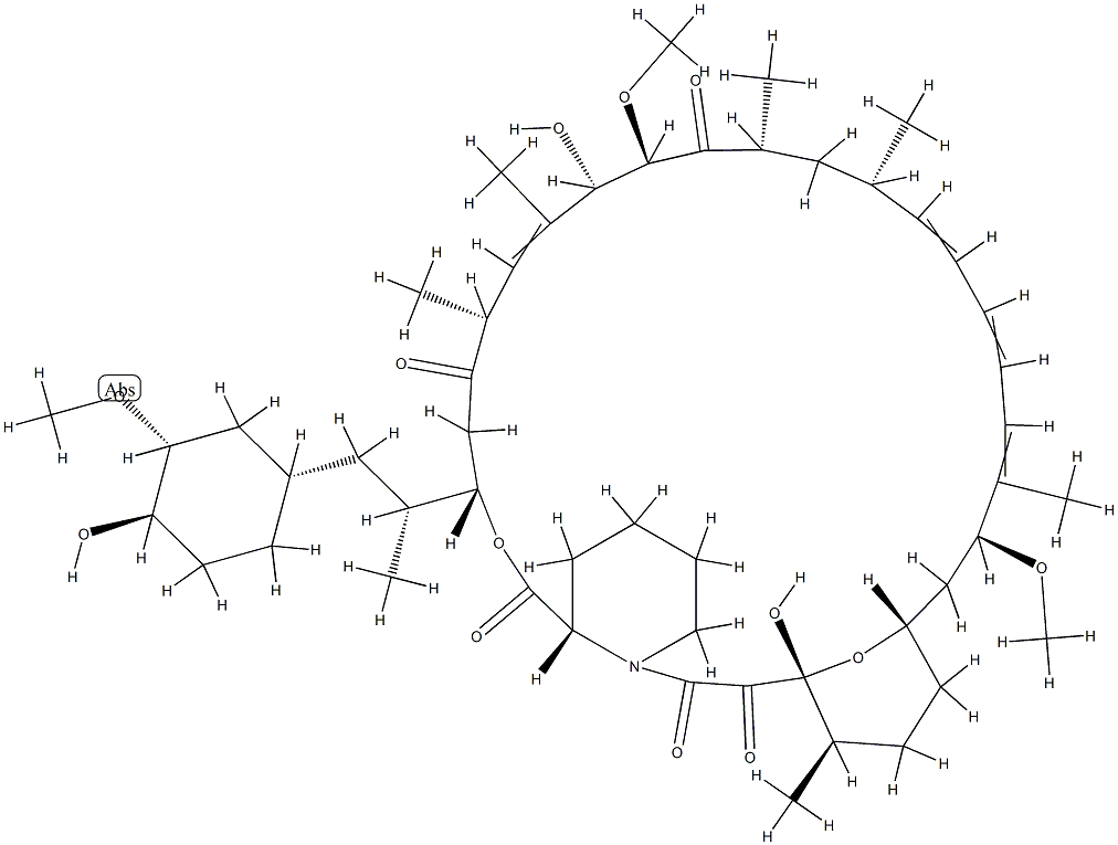 28-epirapamycin Struktur