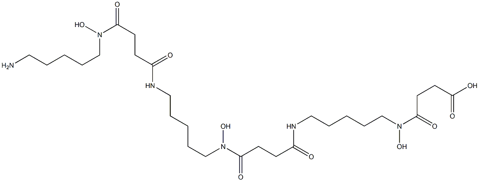 desferrioxamine G Struktur