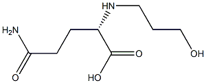 poly-N(5)-(3-hydroxypropyl)-1-glutamine Struktur