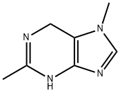 1H-Purine,6,7-dihydro-2,7-dimethyl-(9CI) Struktur