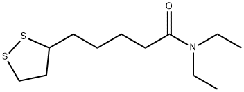 diethyllipoamide Struktur