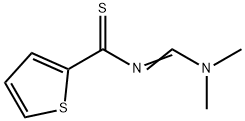 2-Thiophenecarbothioamide,N-[(dimethylamino)methylene]-(9CI) Struktur