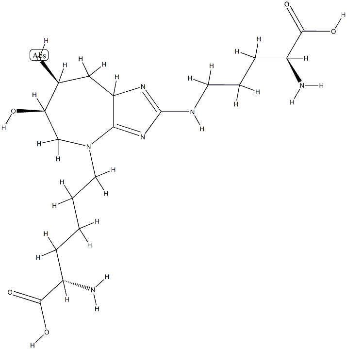 Glucosepan Struktur