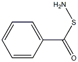 Thiobenzoic acid S-amino ester Struktur