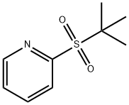 Pyridine,2-[(1,1-dimethylethyl)sulfonyl]-(9CI) Struktur