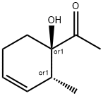 Ethanone, 1-[(1R,2R)-1-hydroxy-2-methyl-3-cyclohexen-1-yl]-, rel- (9CI) Struktur