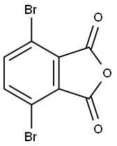 3,6-Dibromophthalic anhydride Struktur