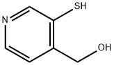 4-Pyridinemethanol,3-mercapto-(9CI) Struktur