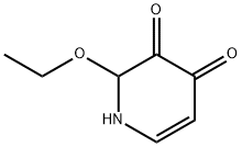 3,4-Pyridinedione,2-ethoxy-1,2-dihydro-(9CI) Struktur