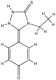 4-(4-ethyl-5-sulfanyl-4H-1,2,4-triazol-3-yl)phenol Struktur