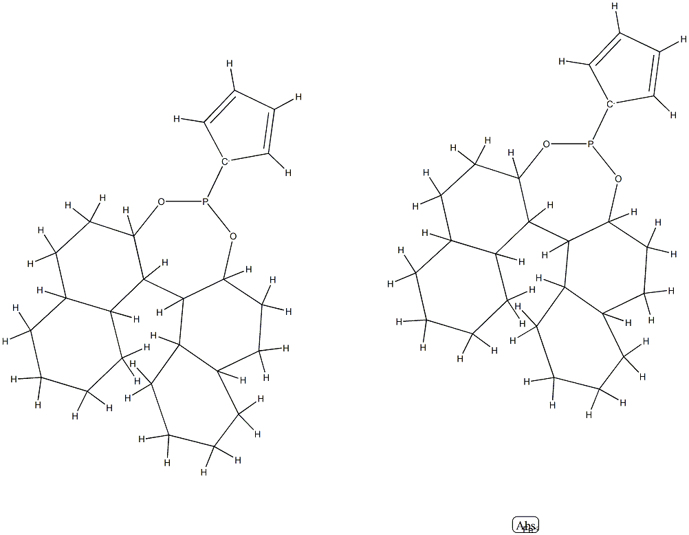 1,1'-BIS((11BS)-DINAPHTHO(2,1-D:1',2'-F& Struktur