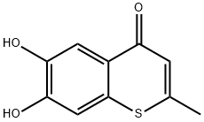 1-Thiochromone,6,7-dihydroxy-2-methyl-(8CI) Struktur