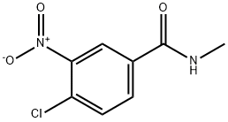 4-chloro-N-methyl-3-nitrobenzamide Struktur