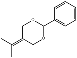 1,3-Dioxane,5-(1-methylethylidene)-2-phenyl-(9CI) Struktur