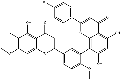 taiwanhomoflavone A Struktur