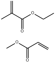 POLY(ETHYL METHACRYLATE-CO-METHYL Struktur