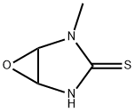 6-Oxa-2,4-diazabicyclo[3.1.0]hexane-3-thione,2-methyl-(9CI) Struktur