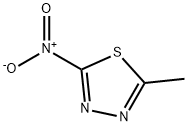 1,3,4-Thiadiazole,2-methyl-5-nitro-(8CI,9CI) Struktur