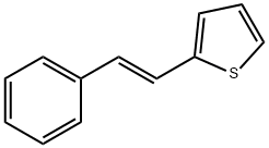 2-styrylthiophene Struktur